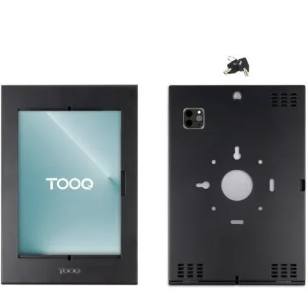 Tooq Marco Antirrobo con Cerradura TQATTE2601-S-B para Tablets de 11 y 10.9 Pulgadas, Negro